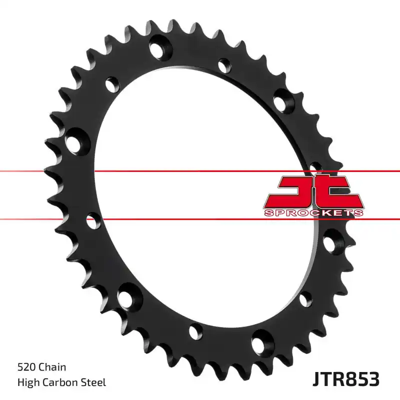 Couronne JT SPROCKETS acier standard 853 - 520 Offre Limitée