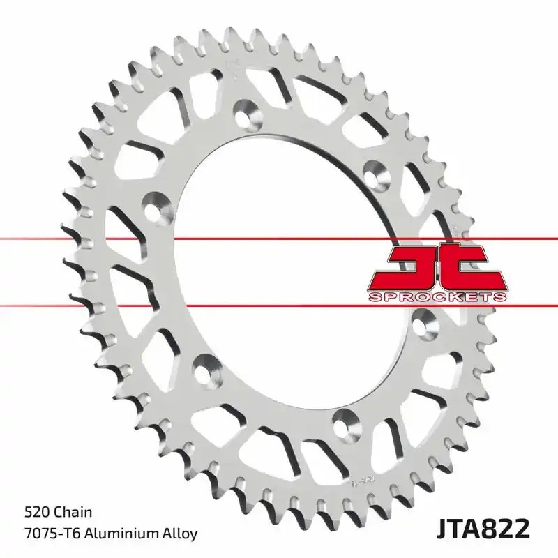 Nouvel Arrivage Couronne JT SPROCKETS aluminium ultra-light anti-boue 822 – 520