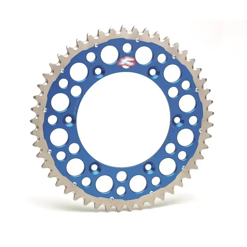 Couronne RENTHAL Twinring aluminium Ultra-Light anti-boue anodisé dur 1500 - 520 Meilleur Prix