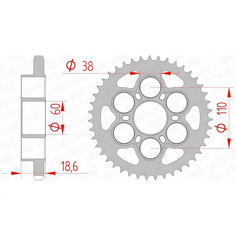 Acheter Direct Couronne AFAM acier standard 50801 – 525