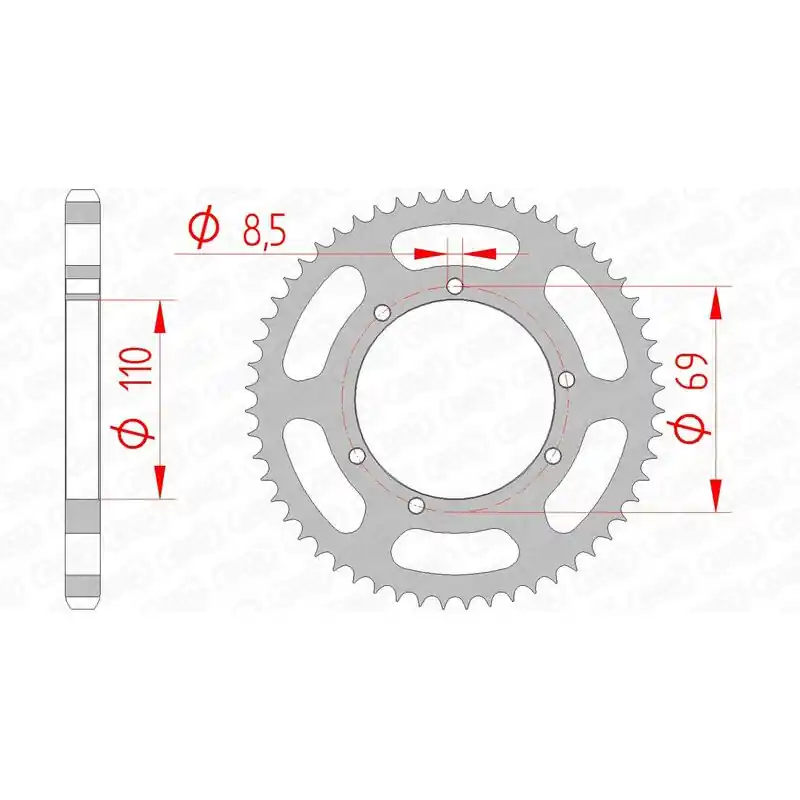 Acheter En Ligne Couronne AFAM acier standard 59104 - 428