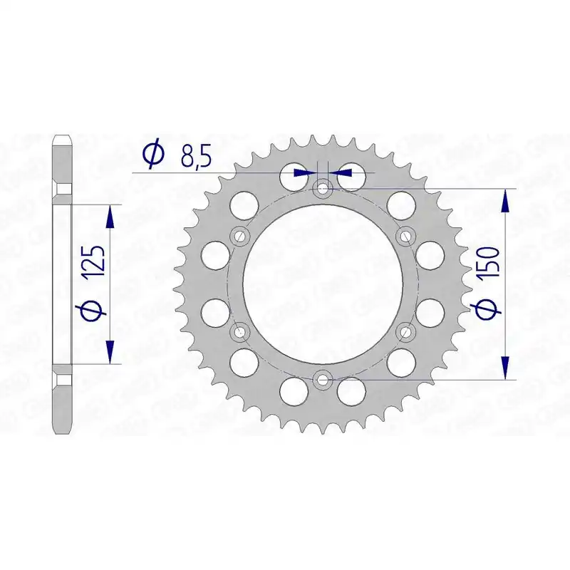 Meilleur Prix Couronne AFAM aluminium 72304 - 520