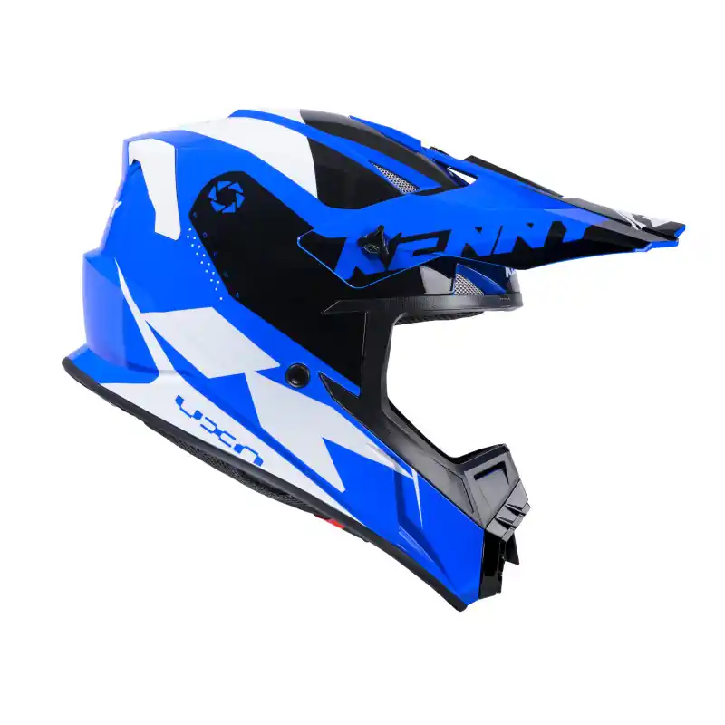 Casque Cross KENNY TRACK GRAPHIC Bleu Expédition Rapide