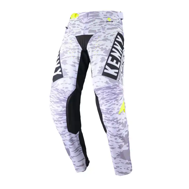 Pantalon Cross KENNY PERFORMANCE STONE Blanc Soldes