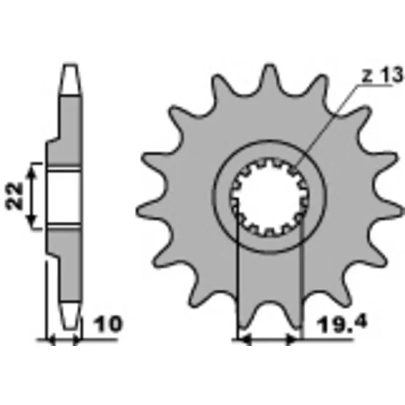 Prix Cassé Pignon PBR acier standard 435 - 520