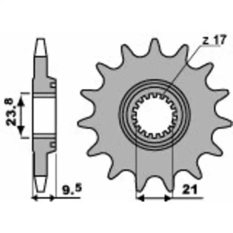 Remise Pignon PBR acier standard 2134 – 520