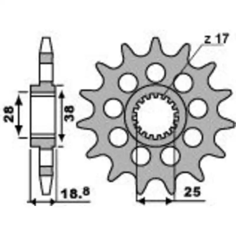 Achetez Aujourd&rsquo;hui Pignon PBR Racing acier standard 2194 – 520