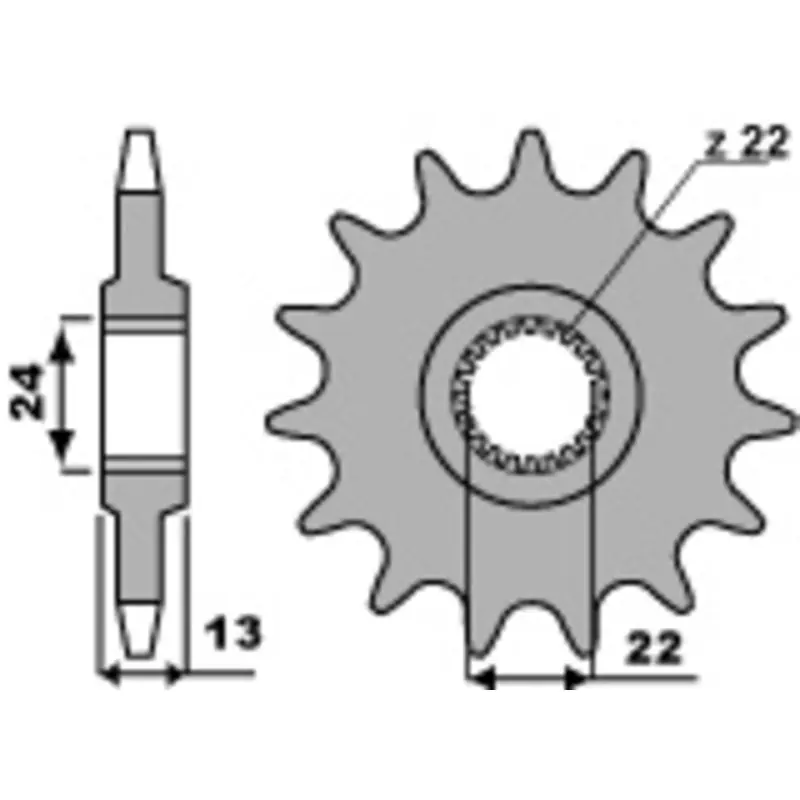 Affaire À Saisir Pignon PBR acier standard 3800 - 520