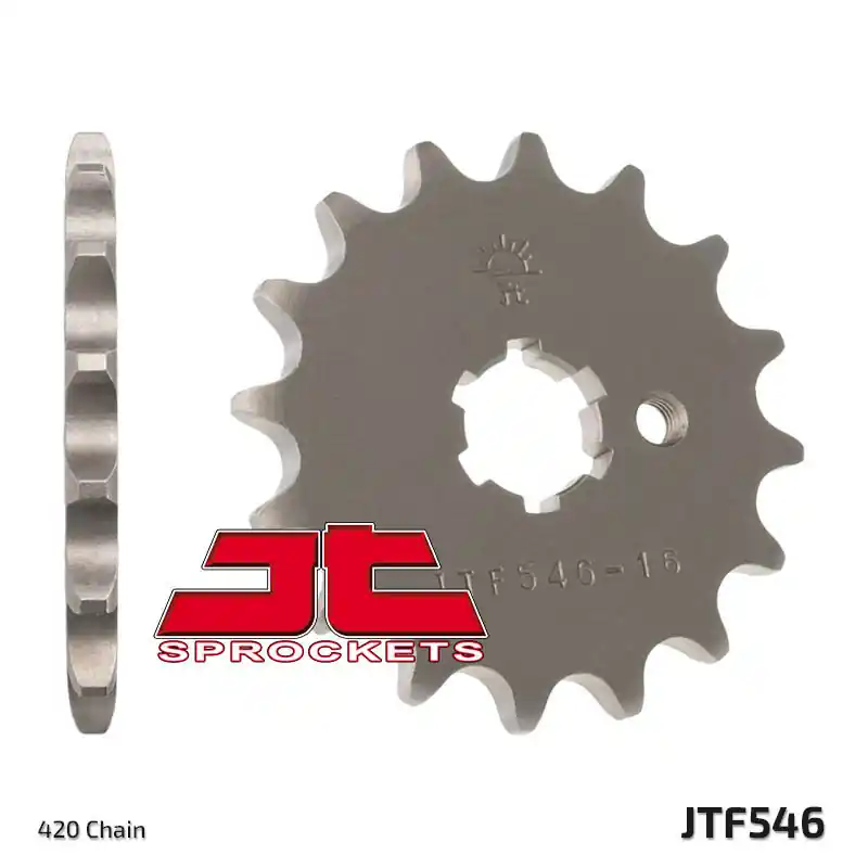 Pignon JT SPROCKETS acier standard 546 - 420 Expédié Aujourd'hui