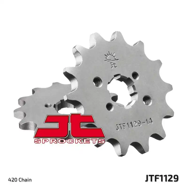 Pignon JT SPROCKETS acier standard 1129 - 420 Expédition Rapide