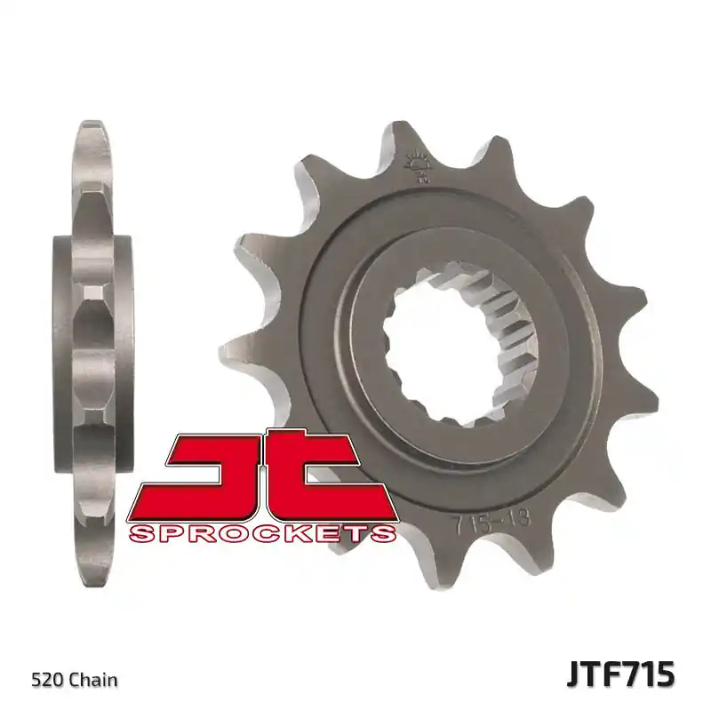 Pignon JT SPROCKETS acier standard 715 - 520 Paiement Sécurisé