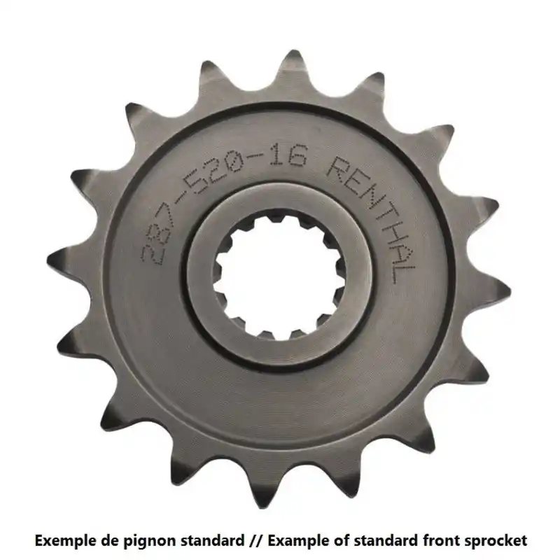 Pignon RENTHAL acier standard 497 – 520 Achat Immédiat
