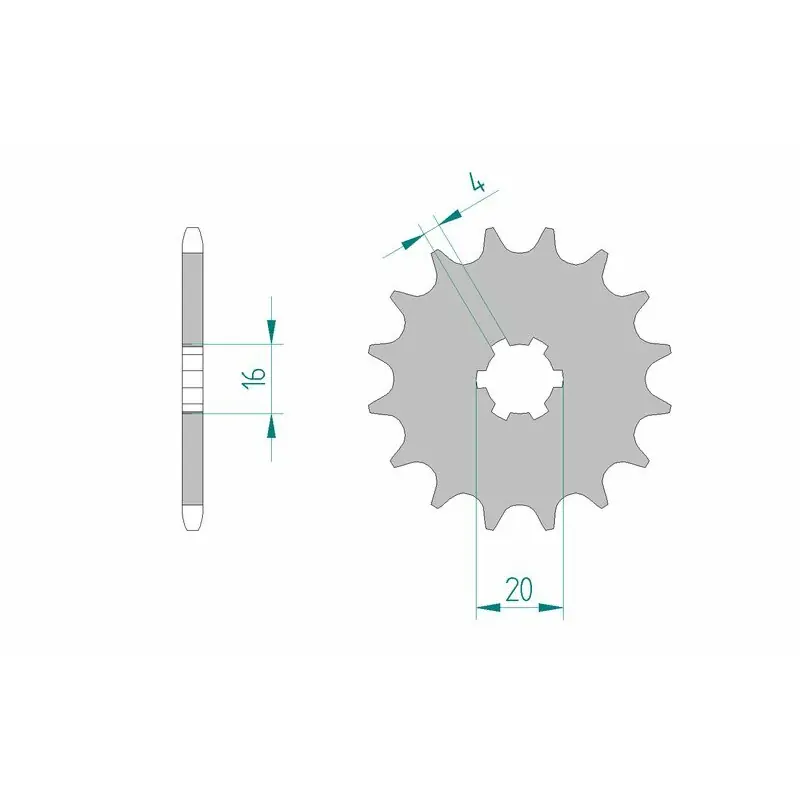 Vente Flash Pignon AFAM acier standard 30100 – 420