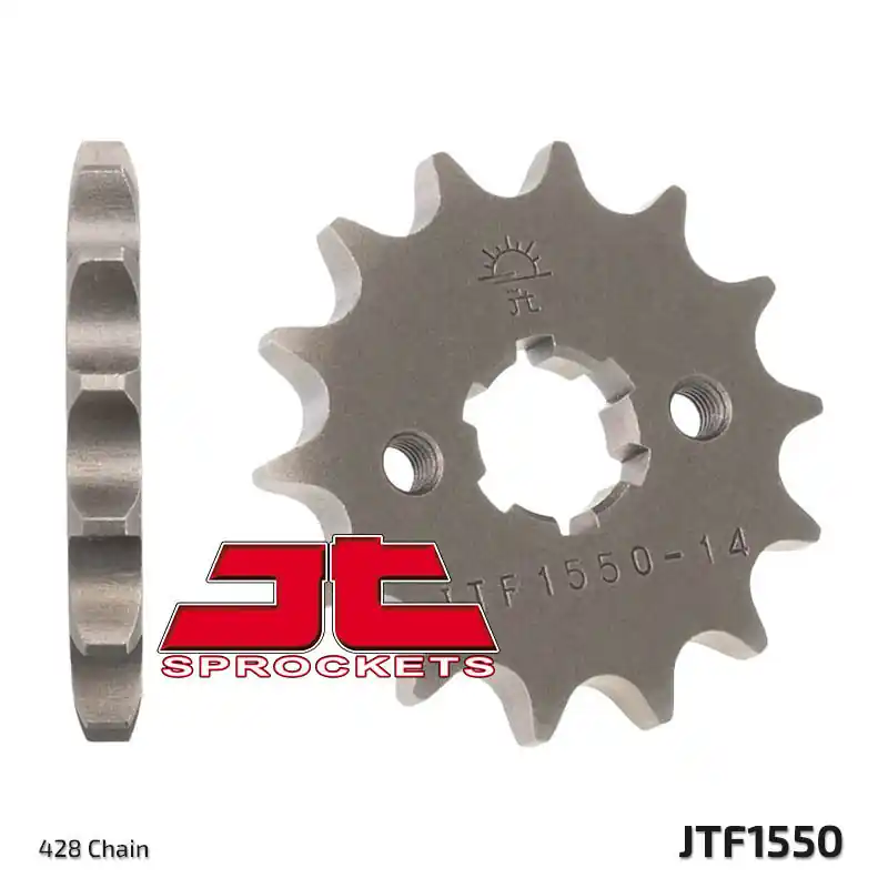 Pignon JT SPROCKETS acier standard 1550 – 428 Solde