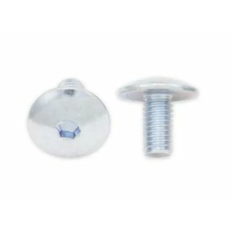 Vis tête bombée plate BOLT M6x1x12mm 10 pièces Offre Du Jour