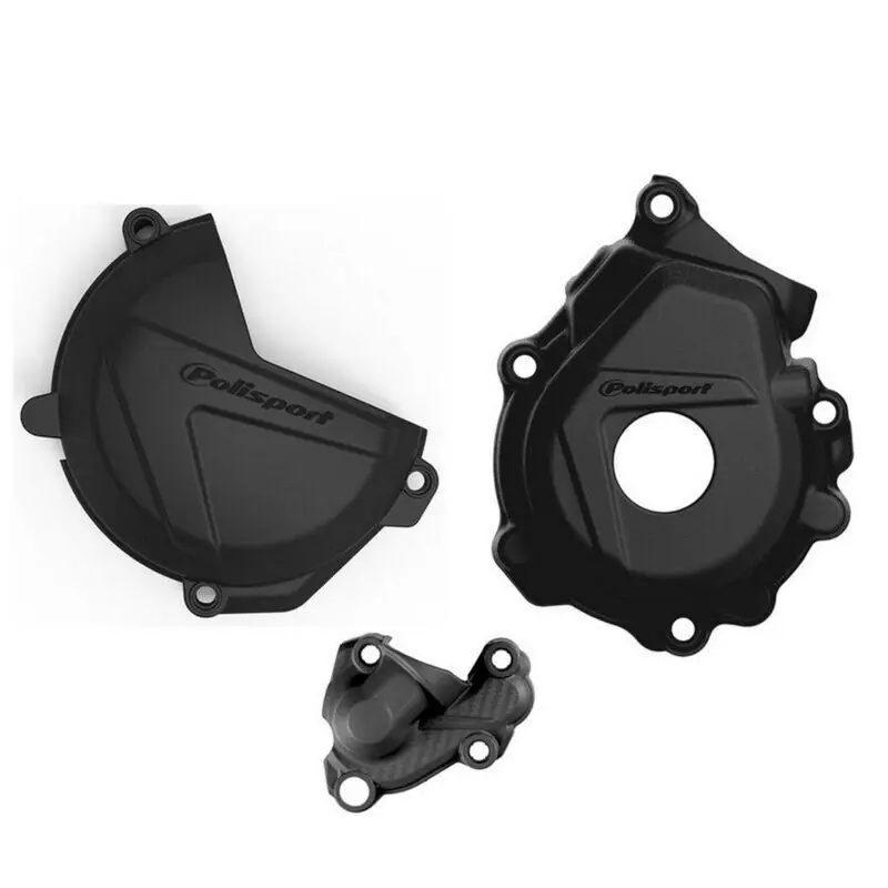 kit protection de carter d'embrayage, d'allumage et de pompe à eau POLISPORT – KTM 250 / 350 XC-F / SX-F Meilleur Choix