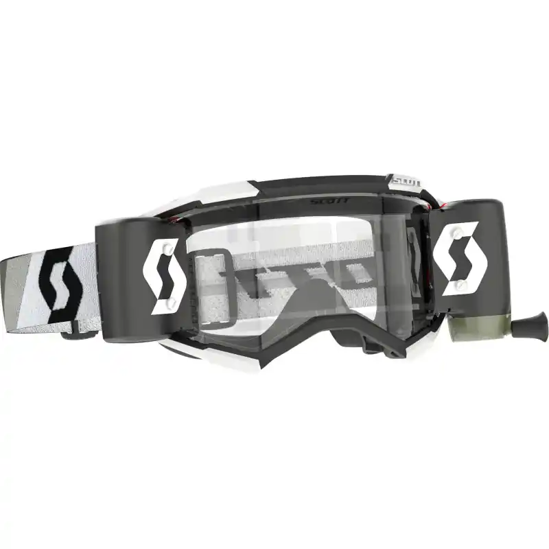 Masque SCOTT Fury WFS Noir Blanc Certifié