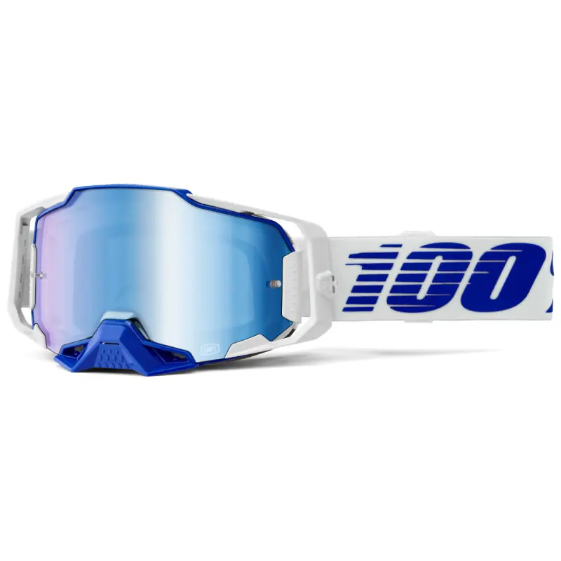 Masque Cross ARMEGA Bleu - Ecran Mirror Bleu Marque