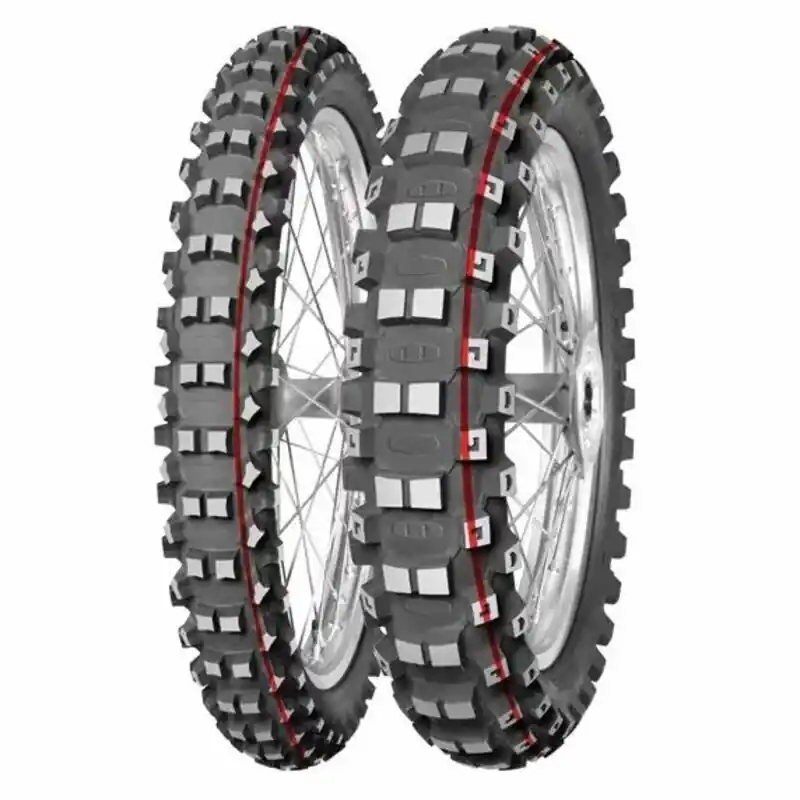 Affaire À Saisir Pneu MITAS TERRA FORCE-MX MH 90/100-12 NHS 46M TT PIT CROSS RED