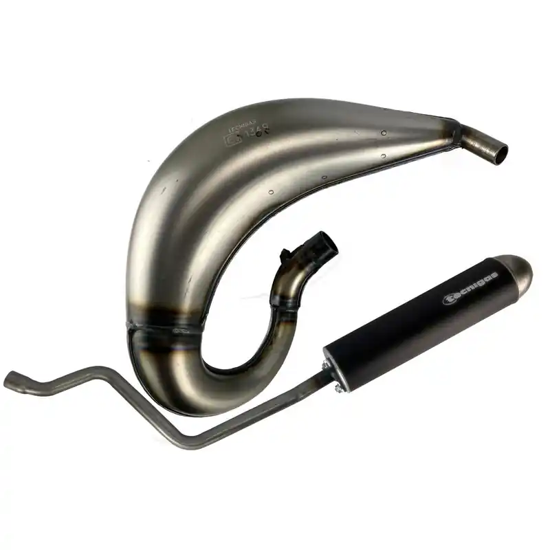 Petit Prix Ligne complète TECNIGAS E-Nox Steel - MBK X-Limit 50