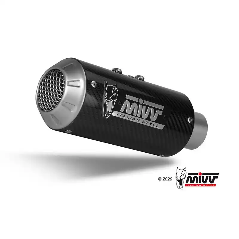 Achat Immédiat Ligne complète MIVV MK3 – carbone/inox Honda CB125R