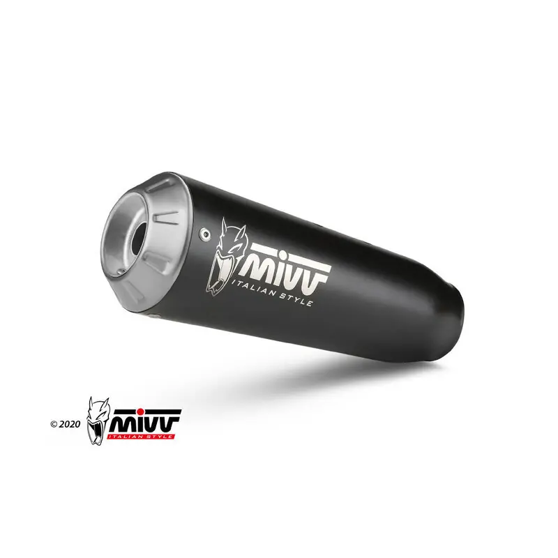 Ligne complète MIVV X-M1 Black – Yamaha YZF R125 / MT-125 Expédié Aujourd&rsquo;hui
