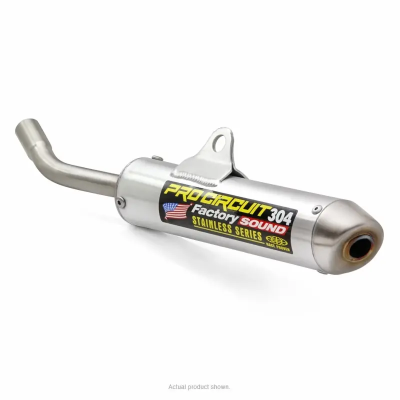 Silencieux PRO CIRCUIT 304 alu brossé/casquette inox Yamaha YZ85 Meilleur Prix