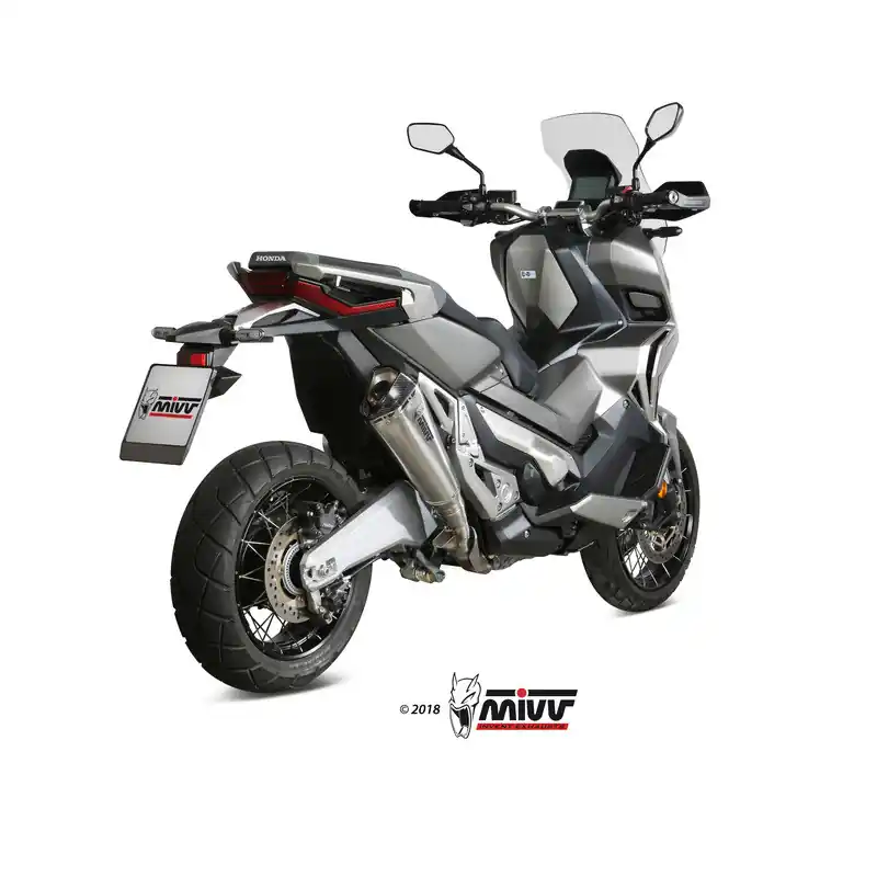 Expédition Rapide Silencieux MIVV Delta Race inox /casquette carbone Honda X-ADV 750