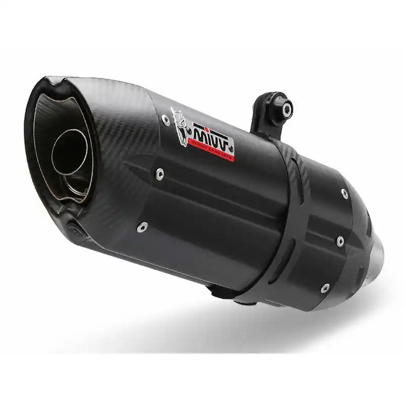 Silencieux MIVV Suono inox noir/casquette carbone KTM 1290 Superduke GT Meilleure Vente