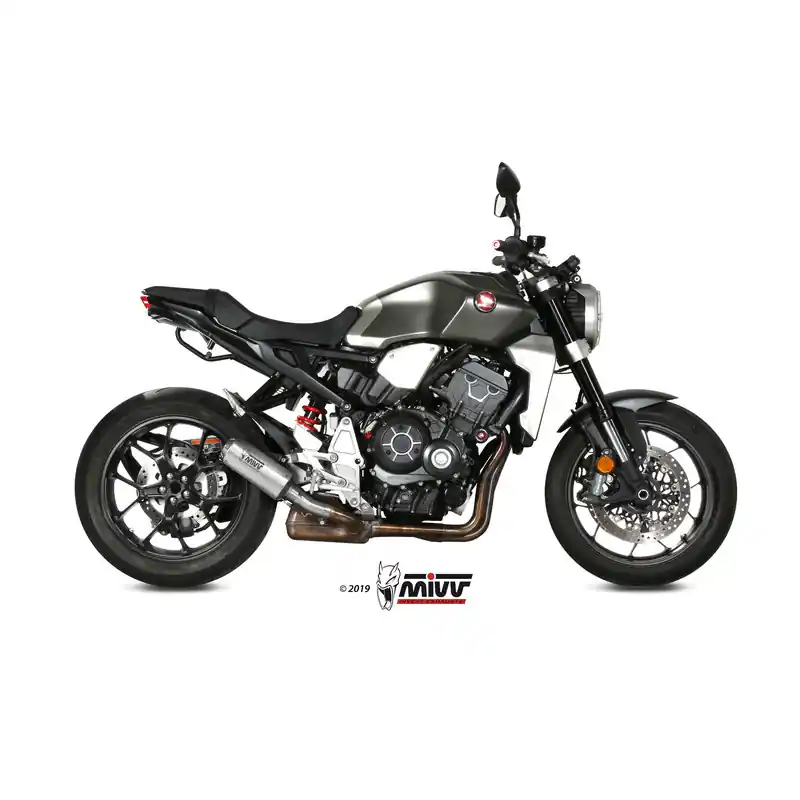Prix Réduit Silencieux MIVV MK3 inox/casquette inox Honda CB1000R