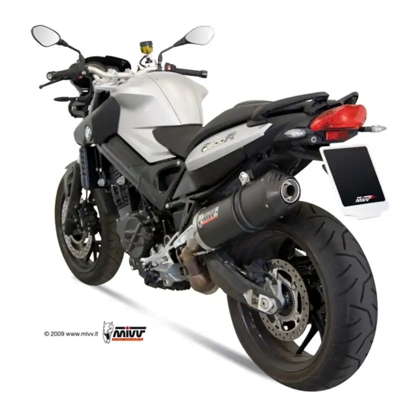 Nouvelle Collection Silencieux MIVV Oval Carbon Cap carbone BMW F800R