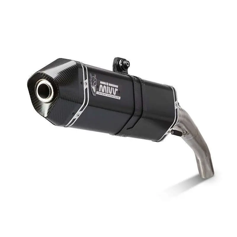 Silencieux MIVV Speed Edge inox brossé noir KTM 1190 Adventure Petit Prix