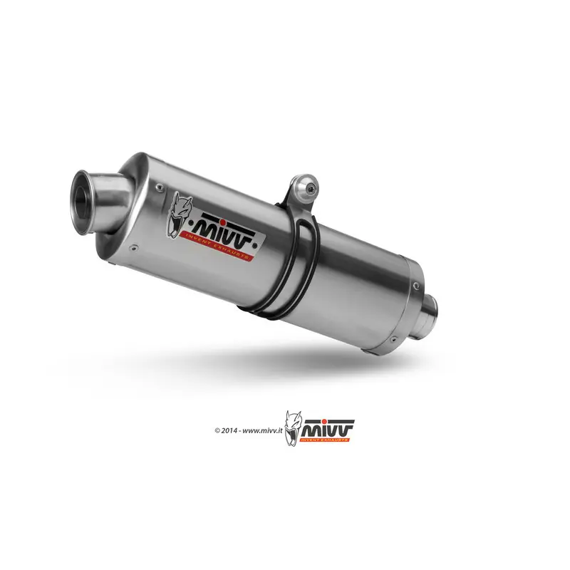 Silencieux MIVV Oval Classic inox Suzuki Prix Bas