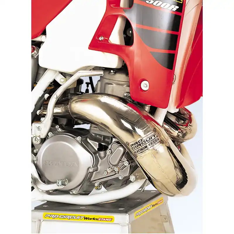 Pot de détente PRO CIRCUIT Platinum acier nickelé Honda CR500R Dernière Chance