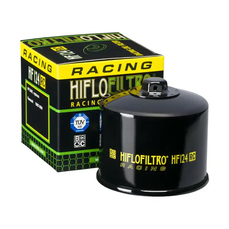 Filtre à huile HIFLOFILTRO Racing - HF124RC Kawasaki Pas Cher