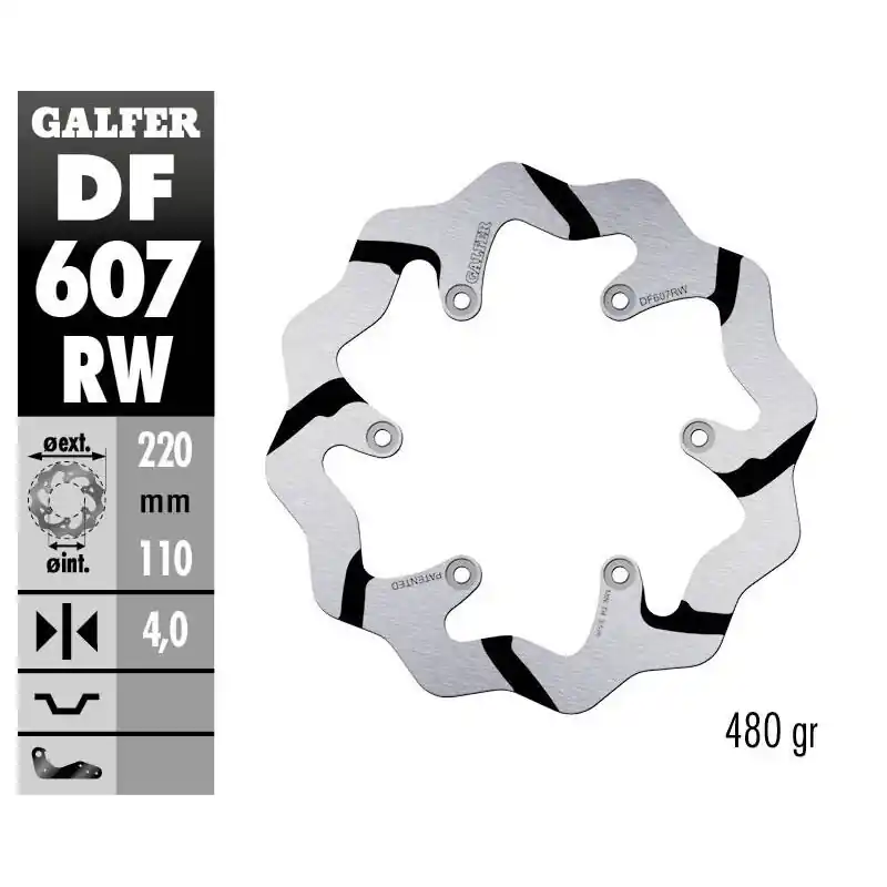 BRAKE DISC FIXED WAVE GR Livraison Express