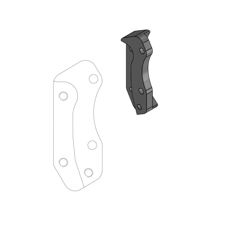 Expédié Aujourd'hui BRAKE CALIPER ADAPTOR SM
