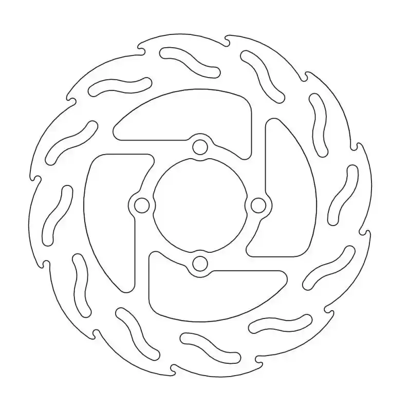 BRAKE DISC FLAME REAR Bon Plan