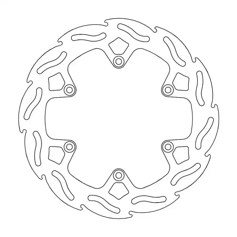 Prix Réduit BRAKE DISC FLAME REAR