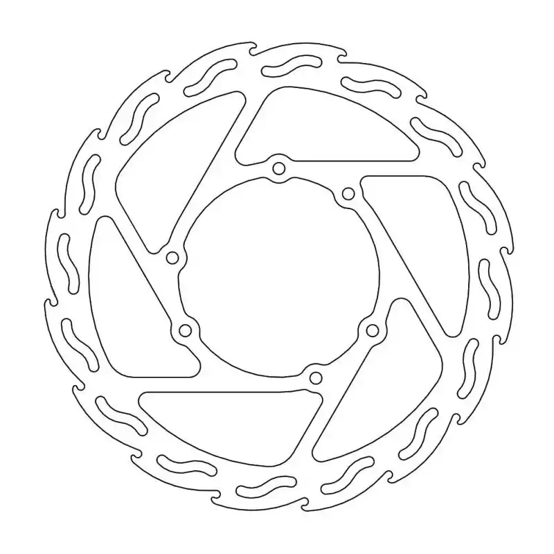 Petit Prix BRAKE DISC FLAME FRONT