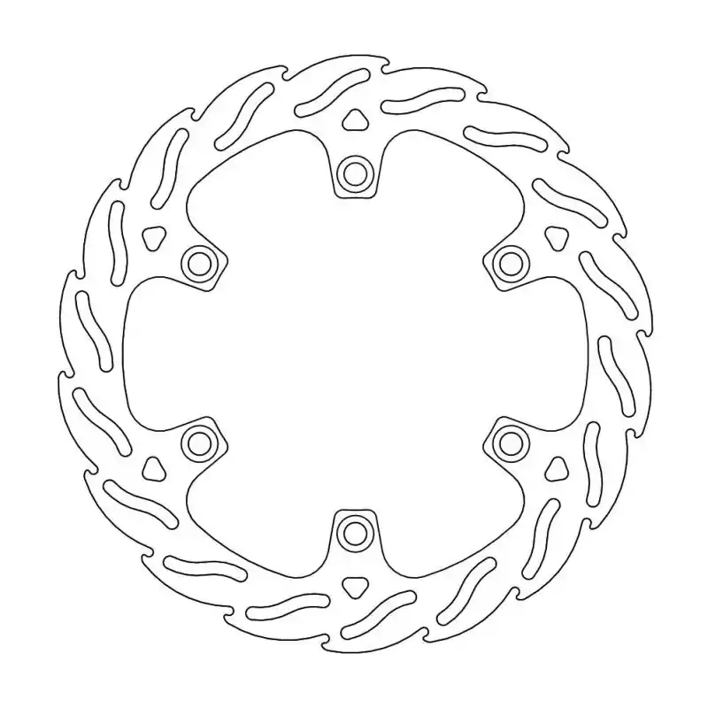 Prix Promo BRAKE DISC FLAME FRONT