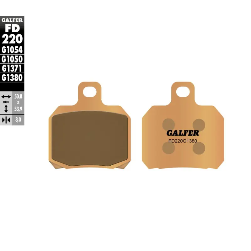 BRAKE PAD SINTERED SCOOTER Commander Maintenant