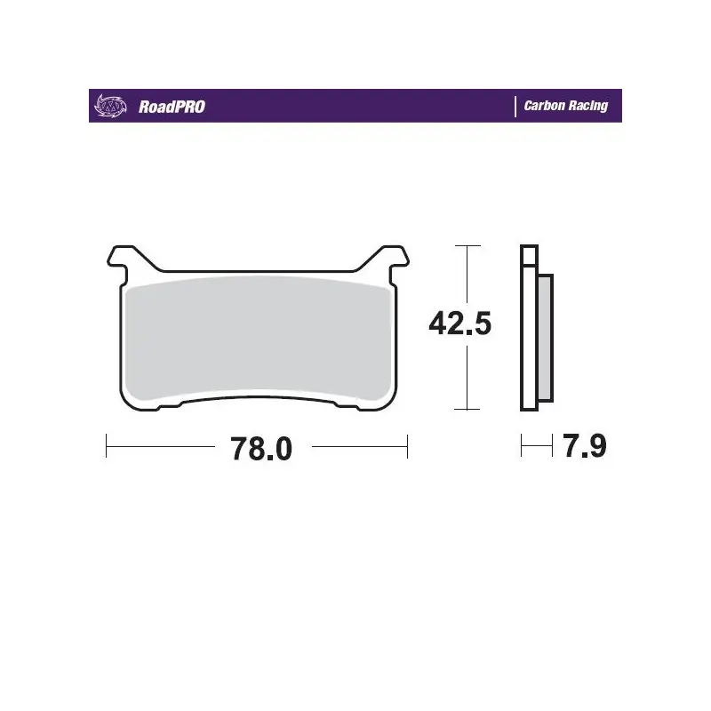 BRAKE PAD CARBON RACING Produit De Marque