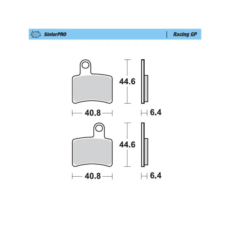 BRAKE PAD RACING GP Expédition Rapide
