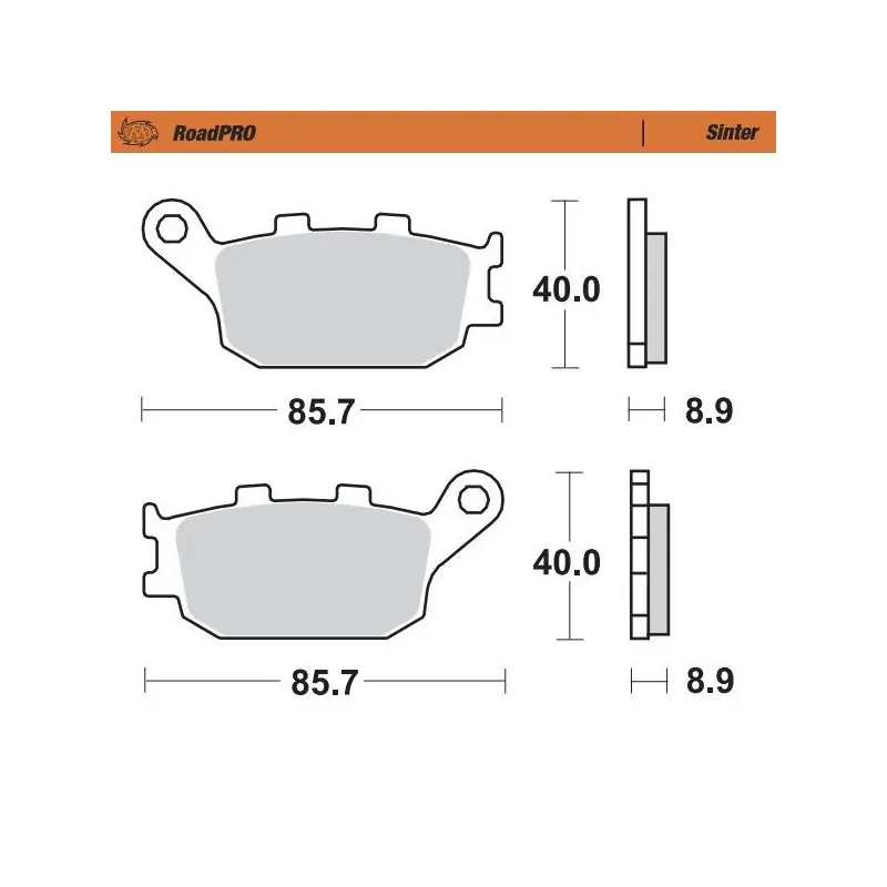 Achat Immédiat BRAKE PAD SINTER REAR