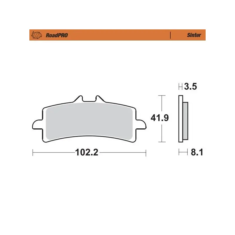 Achat Immédiat BRAKE PAD SINTER FRONT