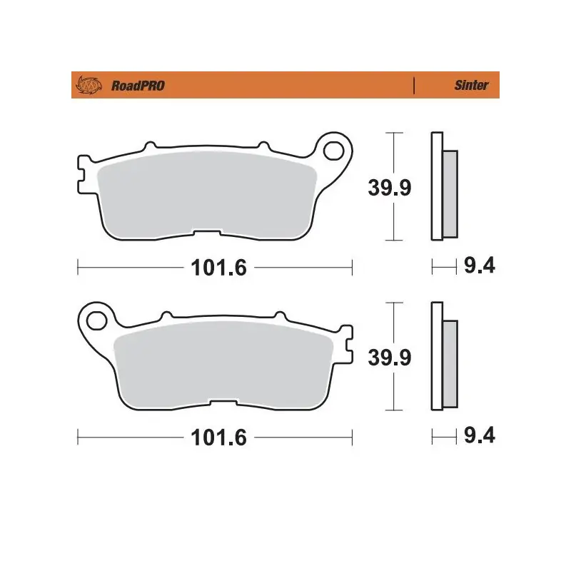 BRAKE PAD SINTER REAR Prix Bas
