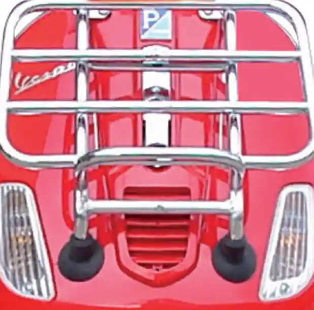Usine Directe Porte-bagages avant rabattable chrome Vespa S