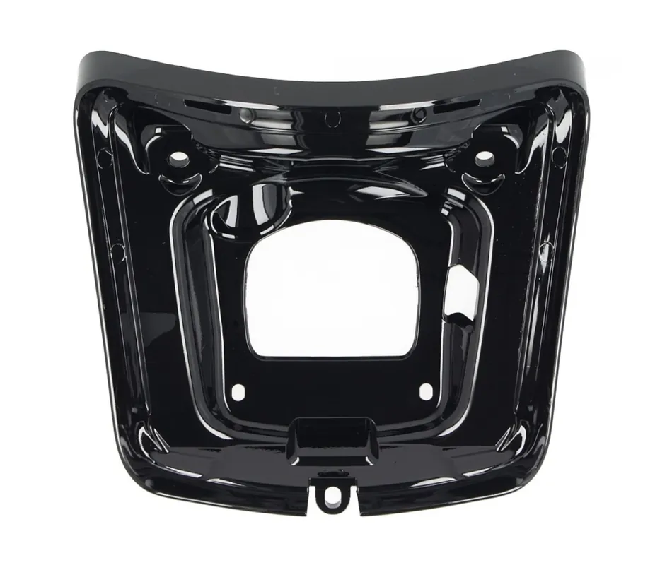 Cadre de feu arrière noir brillant pour Vespa GTS, GTS Super 125-300ccm (Facelift, à partir de 2014) Commander Vite