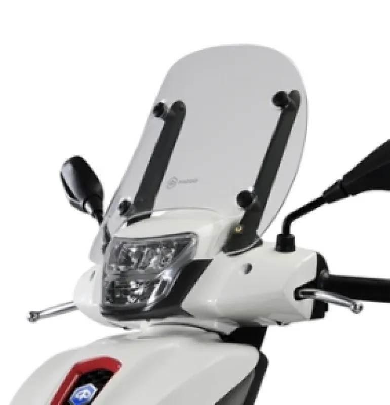 Pare-brise sport complet pour Medley Original Piaggio 2020- Clair Prix Choc